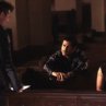 Danny (Val Kilmer) meets cops Garcetti (Anthony LaPaglia) and Morgan (Doug Hutchison) in a church.