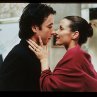 Still of John Cusack and Bridget Moynahan in Serendipity