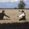 Still of Jim Caviezel and Guy Pearce in The Count of Monte Cristo