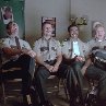 Still of Jay Chandrasekhar, Steve Lemme, Paul Soter and Erik Stolhanske in Super Troopers