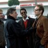 David Duchovny, Seann William Scott, Orlando Jones and Ivan Reitman in Evolution