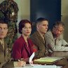 (l-r)  Military attorney Embry (ADAM SCOTT), lawyer Claire Kubik (ASHLEY JUDD), her defendant husband Tom (JIM CAVIEZEL) and 