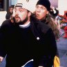 Still of Kevin Smith and Jason Mewes in Jay and Silent Bob Strike Back