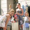 Still of Marley Shelton, Dakota Fanning and Brittney Murphy in Uptown Girls