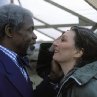 Still of Danny Glover and Anjelica Huston in The Royal Tenenbaums