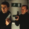 Bough (BEN MILLER) and Johnny English (ROWAN ATKINSON). 