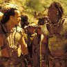 Michael Clarke Duncan and Dwayne Johnson in The Scorpion King