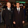 Mel Gibson and Harold G. Moore at event of We Were Soldiers