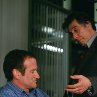 Still of Al Pacino and Robin Williams in Insomnia