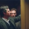 Still of Ralph Fiennes and Gabriel Byrne in Spider