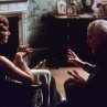 Kristin Scott Thomas and Robert Altman in Gosford Park