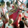 Still of Keira Knightley, Shaznay Lewis and Parminder Nagra in Bend It Like Beckham