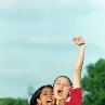 Still of Keira Knightley and Parminder Nagra in Bend It Like Beckham