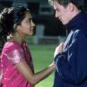 Still of Jonathan Rhys Meyers and Parminder Nagra in Bend It Like Beckham