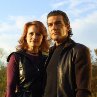 Still of Antonio Banderas and Carla Gugino in Spy Kids 2: Island of Lost Dreams