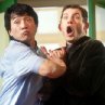 Still of Jackie Chan and Lee Evans in The Medallion