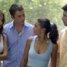 (l to r) Jessie (Eliza Dushku, left), Chris (Desmond Harrington), Carly (Emmanuelle Chriqui) and Scott (Jeremy Sisto).