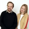 Hope Davis and Paul Giamatti at event of American Splendor