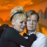 Sharon Stone and William H. Macy in Bobby