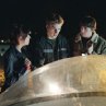 Still of Chris Evans, Scarlett Johansson and Bryan Greenberg in The Perfect Score