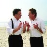 Still of Michael Douglas and Albert Brooks in The In-Laws