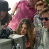 Still of Jennifer Aniston, Jim Carrey and Tom Shadyac in Bruce Almighty