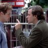 Still of Hayden Christensen and Peter Sarsgaard in Shattered Glass