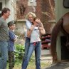 Still of Sharon Stone, Kristen Stewart and Ryan Wilson in Cold Creek Manor