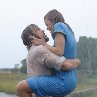 Still of Ryan Gosling and Rachel McAdams in The Notebook