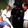 (L-R) Sylvie Drapeau, RÃ©my Girard, Guy Dufaux (Dir. of Photography), Francois Daigneault and Denys Arcand. 