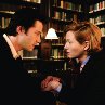 Still of Keanu Reeves and Tilda Swinton in Constantine