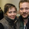 Maggie Gyllenhaal and Peter Sarsgaard at event of The Woodsman