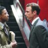 Still of Denzel Washington and Liev Schreiber in The Manchurian Candidate