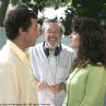 James L. Brooks, Adam Sandler and Paz Vega in Spanglish