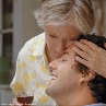 Still of Adam Sandler and Cloris Leachman in Spanglish