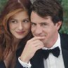 Still of Dermot Mulroney and Debra Messing in The Wedding Date