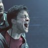 Still of David Thewlis and Daniel Radcliffe in Harry Potter and the Order of the Phoenix