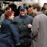 Still of Jude Law, Natalie Portman and Mike Nichols in Closer