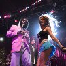 The BLACK EYED PEAS perform in MGM Pictures' comedy BE COOL.