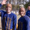 Still of George Clooney and John Krasinski in Leatherheads