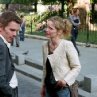 Still of Ethan Hawke and Julie Delpy in Before Sunset