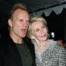 Sting and Trudie Styler at event of Derailed