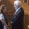 Still of Diane Lane and Donald Sutherland in Fierce People