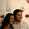Adam Green and Rileah Vanderbilt at event of Hatchet