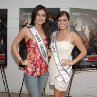 Chelsea Cooley and Natalie Glebova at event of Four Brothers