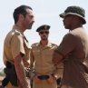 Still of Jamie Foxx, Ashraf Barhom and Ali Suliman in The Kingdom