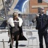 Still of Guy Pearce and Sienna Miller in Factory Girl