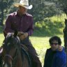 Tim McGraw and Michael Mayer in Flicka