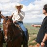 Tim McGraw, Alison Lohman and Michael Mayer in Flicka