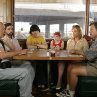 Still of Alan Arkin, Toni Collette, Greg Kinnear, Steve Carell, Paul Dano and Abigail Breslin in Little Miss Sunshine